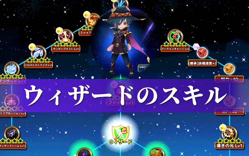 エレナイr ウィザードのスキル一覧と効果まとめ 元素騎士オンライン暫定版